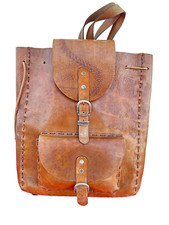 ? BORSA ZAINO ZAINETTO FIRMATA GRIFFE CHECCO CUOIO DI TOLFA 70S  CATANA HIPPY