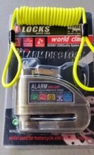 Bloccadisco Antifurto Sirena Moto Scooter 