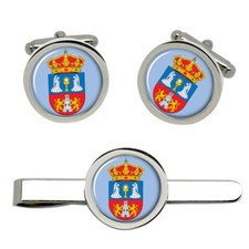 Lugo(Spagna)Gemelli E Fermacravatta Set