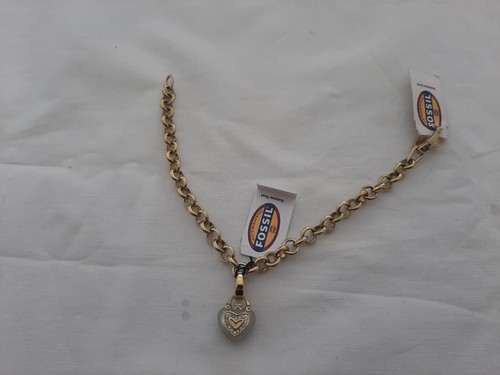 Bracciale catena dorato - , fossil