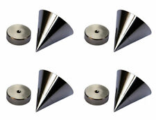 4x PIEDINO CASSE Hi End REGOLABILE spikes casse diffusori audio punta hi-fi