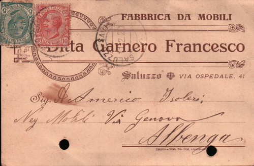 Cartolina pubblicitaria - cartolina,