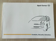 Manuel d'Entretien OPEL CORSA