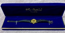 Orologio Uomo Vintage OLEG CASSINI Dieci Dollari Tono Oro Moneta Grande Sigillo Aquila