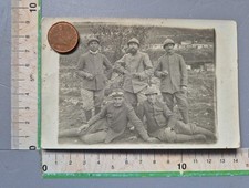 25/4/111)N1 Foto Ww1 Militare Artiglieria Italiani Elmetto Occhiali Antischegge