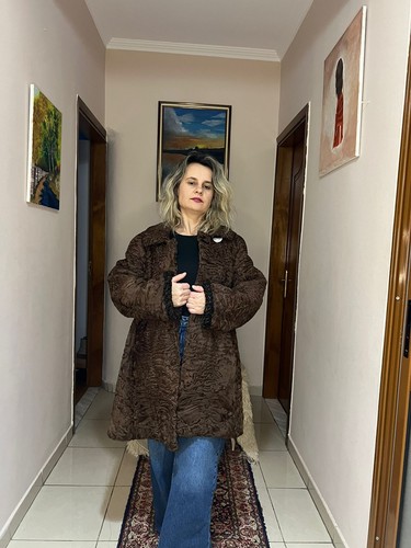 Cappotto pelliccia agnello - cappotto, di