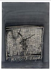 Emilio Scanavino, opera storica del 1963, LA GRATA, tempera su cartone