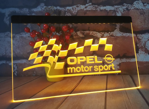 Insegna luminosa neon led opel - neon,