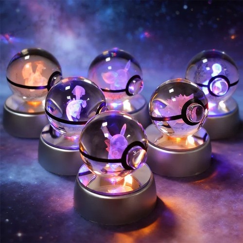 Pokemon night lamp crystal - pokemon,
