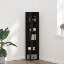 Mensole angolari Rovere Nero