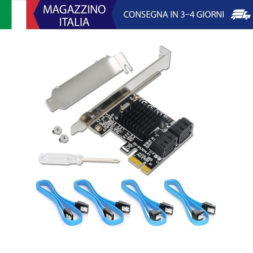 Scheda pcie sata - scheda, porte