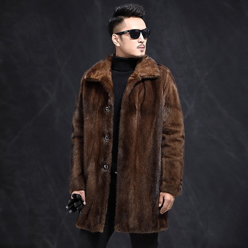 Cappotto uomo pelliccia - , visone