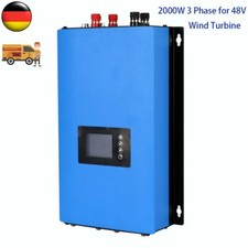 Inverter cravatta rete 2000W onda sinusoidale pura per turbina eolica 48V con limitatore+carico scarico