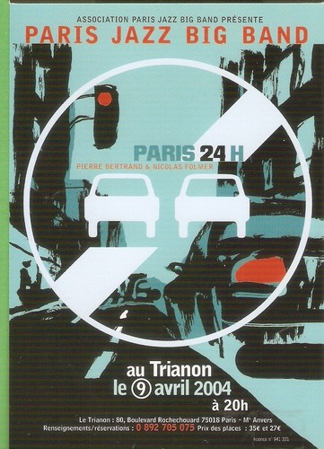 Paris jazz big bang - big, carte