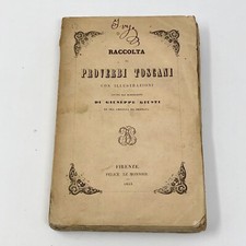 1853 Raccolta Di Proverbi