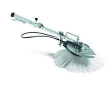 Spazzola laterale trattorino a