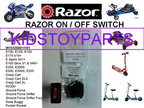 E100 razor off interruttore - razor,
