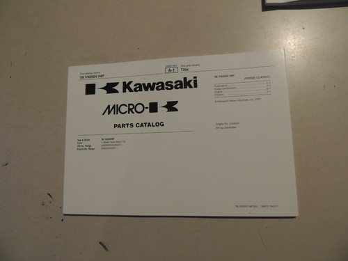 Elenco ricambi kawasaki - ricambi,