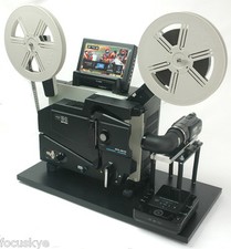 ELMO 16mm Proiettore Ottico Telecine Trasferimento Video con Telecamera NTSC FullHD