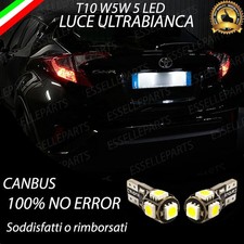 COPPIA LUCI TARGA 5 LED TOYOTA