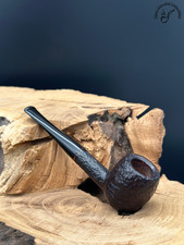 Pipa da fumo biliardo sabbiata