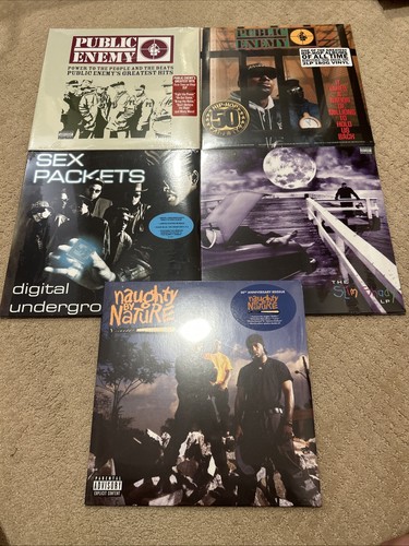 Hip hop rap vinyl lot - hop,