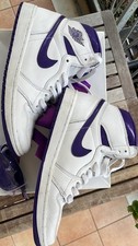 Air jordan 1 retro high og White/Court Purple