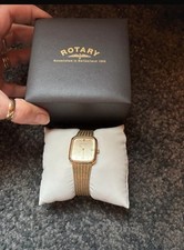 Orologio uomo rotante tono oro regolabile funzionante