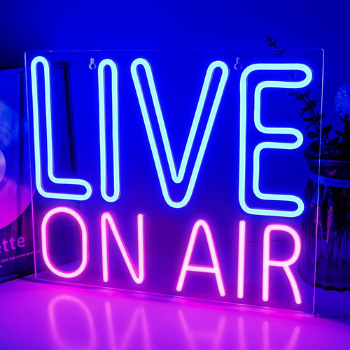 Insegna neon live air - al,
