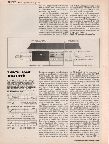 Teac 5rx cassette deck - teac,