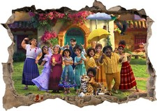 Adesivo 3d murale vista parete