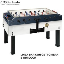 Garlando calciobalilla OLYMPIC OUTDOOR aste uscenti e gettoniera linea Bar  Pro