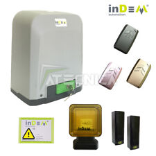 Kit motore automazione per cancello scorrevole 400kg + 3tx CAME NICE FAA      