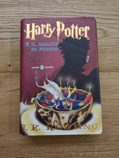 Rowling HARRY POTTER E IL CALICE DI FUOCO 1a edizione Salani L4 Vecchia Traduzio