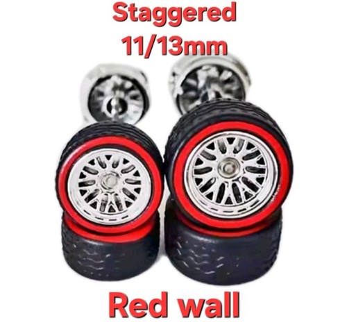 Sets bbs chrome red wall - 5,
