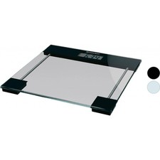 Bilancia pesapersone SPWE 180 Silvercrest in vetro trasparente e nera