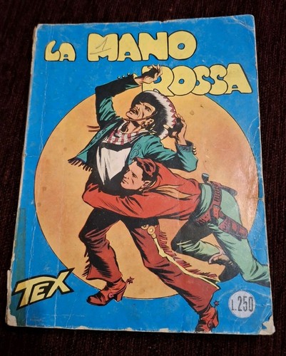 Raro tex gigante mano rossa - tex,