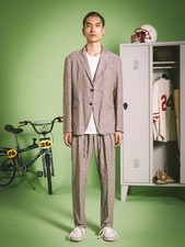 MENS LINEN BLEND SINGLE
