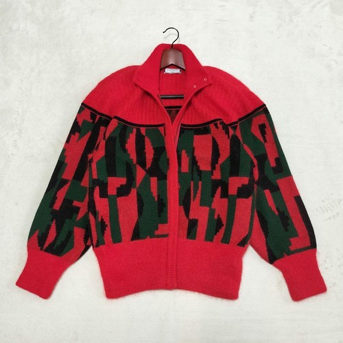 Giacca maglione maglia zip
