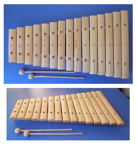 Xilofono legno laccato - xilofono, 2