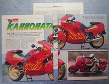MOTOSPRINT989-PROVA / TEST-1989- BMW K 1 - 3 fogli 
