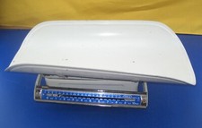 VECCHIA BILANCIA PESA BAMBINO - COMPLETA DI PIATTO - USATA - VINTAGE D'EPOCA