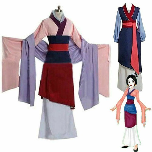 Costume hua mulan vestito - costume,