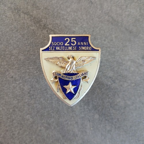 Distintivo socio anni - 25, cai