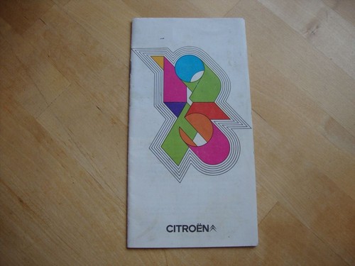 1975 citroen depliant - 1975,