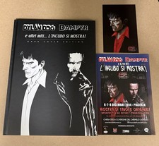 DYLAN DOG DAMPYR L’INCUBO SI MOSTRA CATALOGO N. 206/250 CON CARTOLINA E FLYER