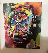 Graffiti Rolex Wall Art quadro