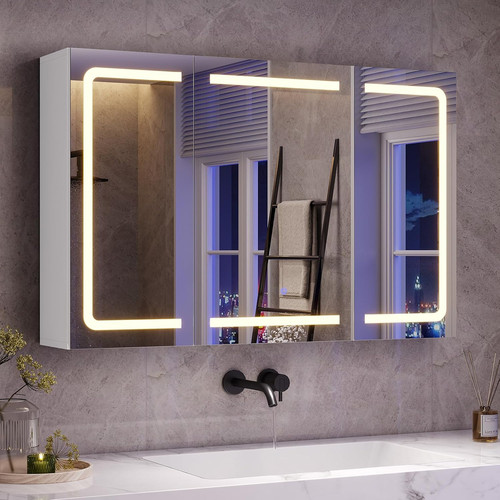 Specchio bagno contenitore - specchio,