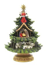 Albero Di Natale Con Presepe