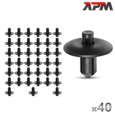 40x clip fissaggio passaruota - 40x,
